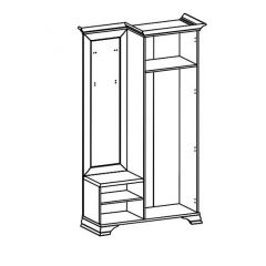 Стенка для прихожей Кентаки S132-PPK/110P | фото 2