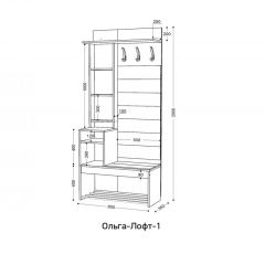 ОЛЬГА-ЛОФТ 1 Прихожая | фото 2