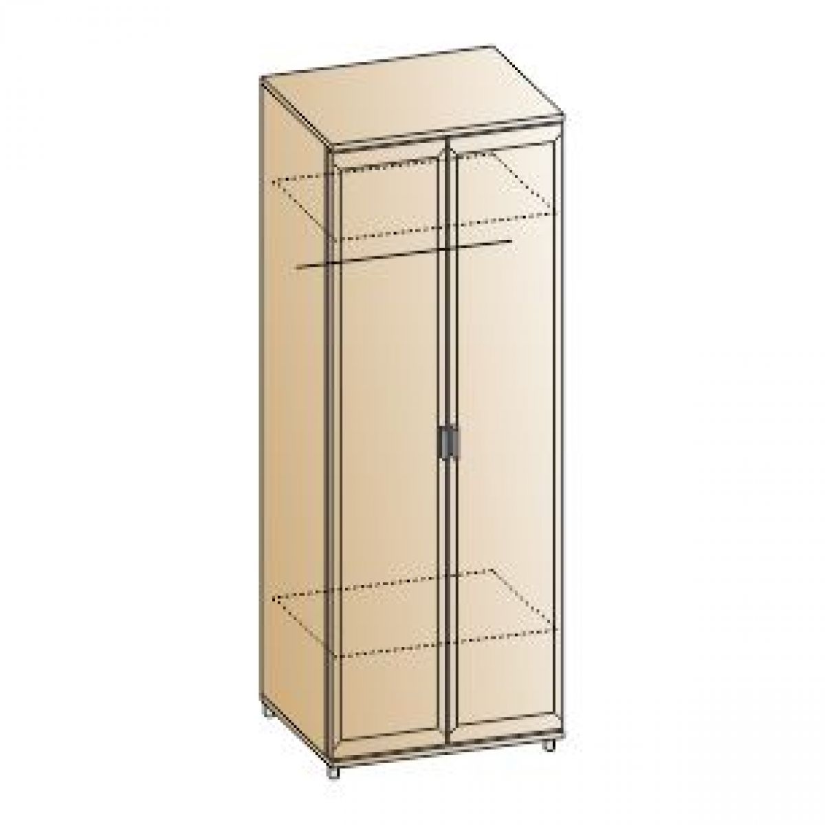 Спальня Мелисса композиция 2 (Ясень Асахи) | фото 4