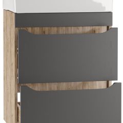 Тумба под умывальник "Енисей 60" Bruno с двумя ящиками Домино (DBr2901T) | фото 2