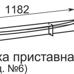 Полка приставная (к мод.6) Виктория 11 | фото 2