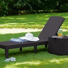 Шезлонг Джайпур (Jaipur Sun lounger) виски-коричневый | фото 2